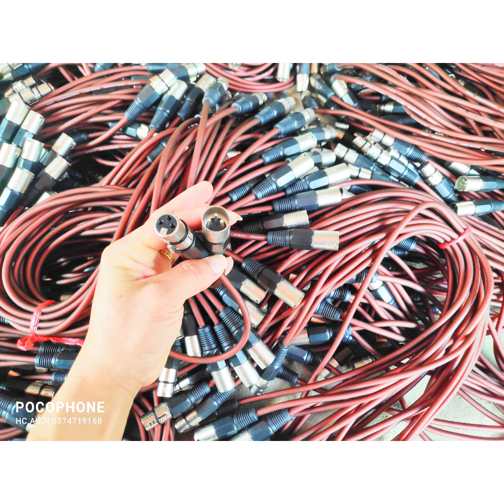 Xả kho lấy tương tác ... Dây canon - canon đực cái - cáp âm thanh dây tín hiệu canon ra canon loại đẹp