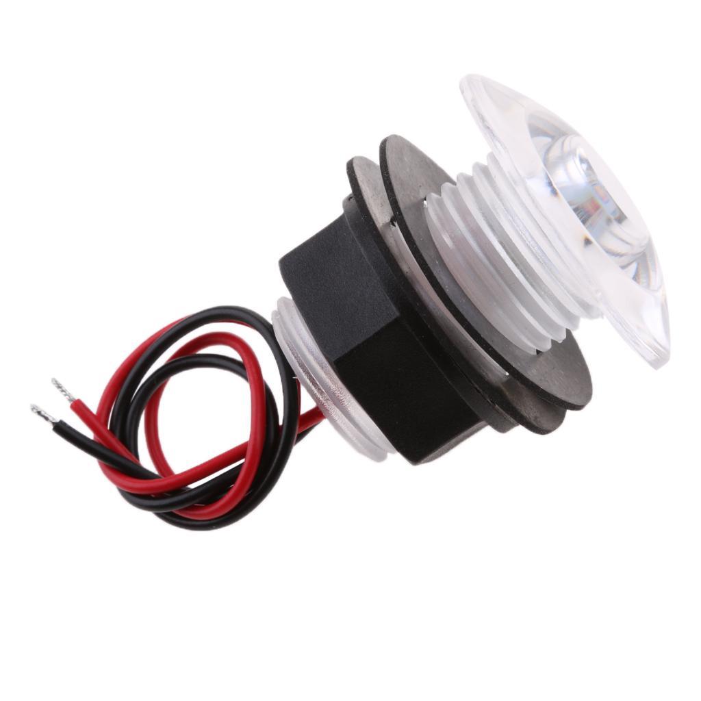 8X Yacht LED Courtesy Stair LED Light Lamp Water Resistance, White