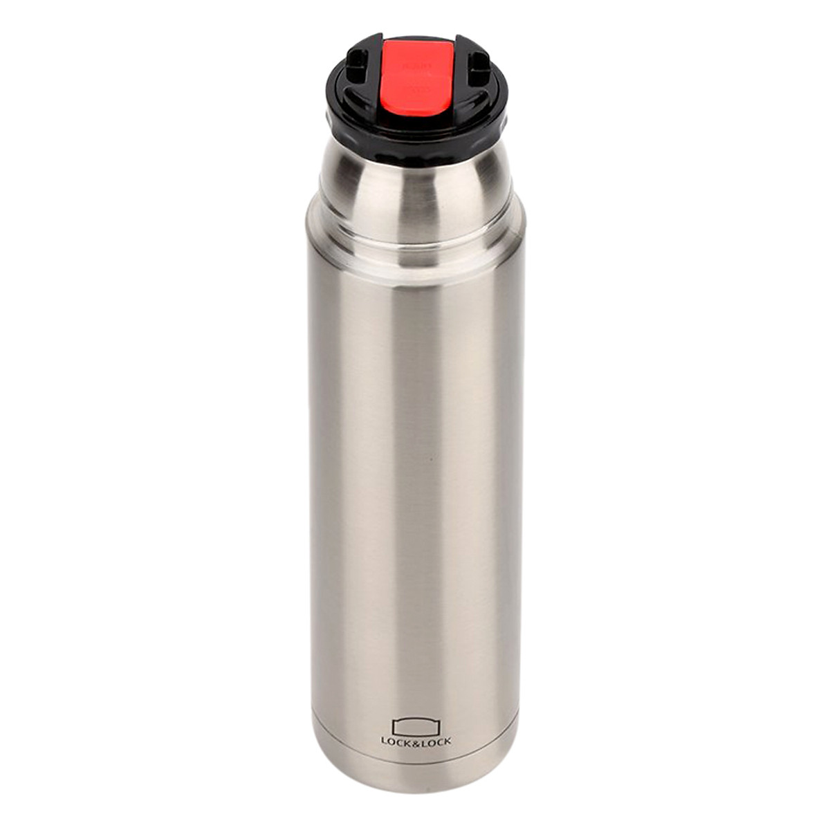Bình Giữ Nhiệt Lock&amp;Lock Vienna LHC1430SV (500ml) - Hàng Chính Hãng, Ruột Bình Bằng Thép Không Gỉ, Nắp Có Thể Dùng Làm Cốc Uống Nước, Tặng Kèm Ống Hút