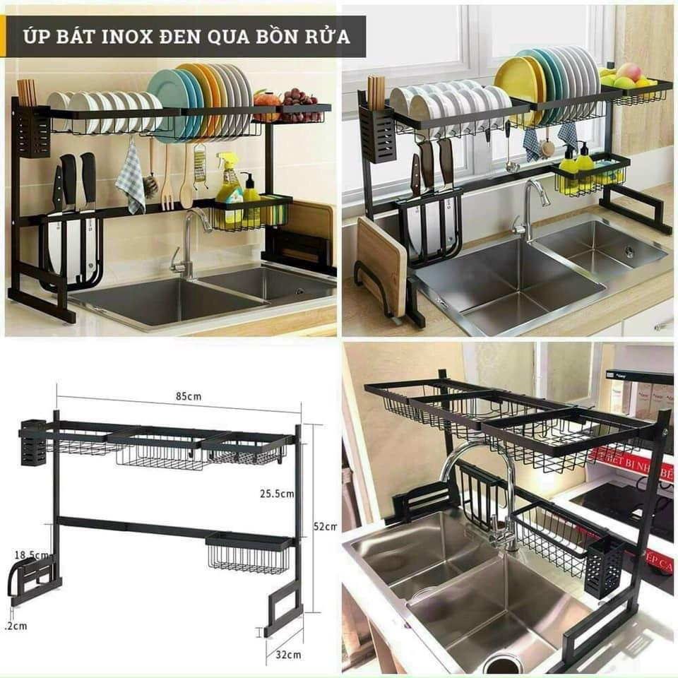 Kệ Để Chén Đĩa Thông Minh Trên Bồn Rửa Bát