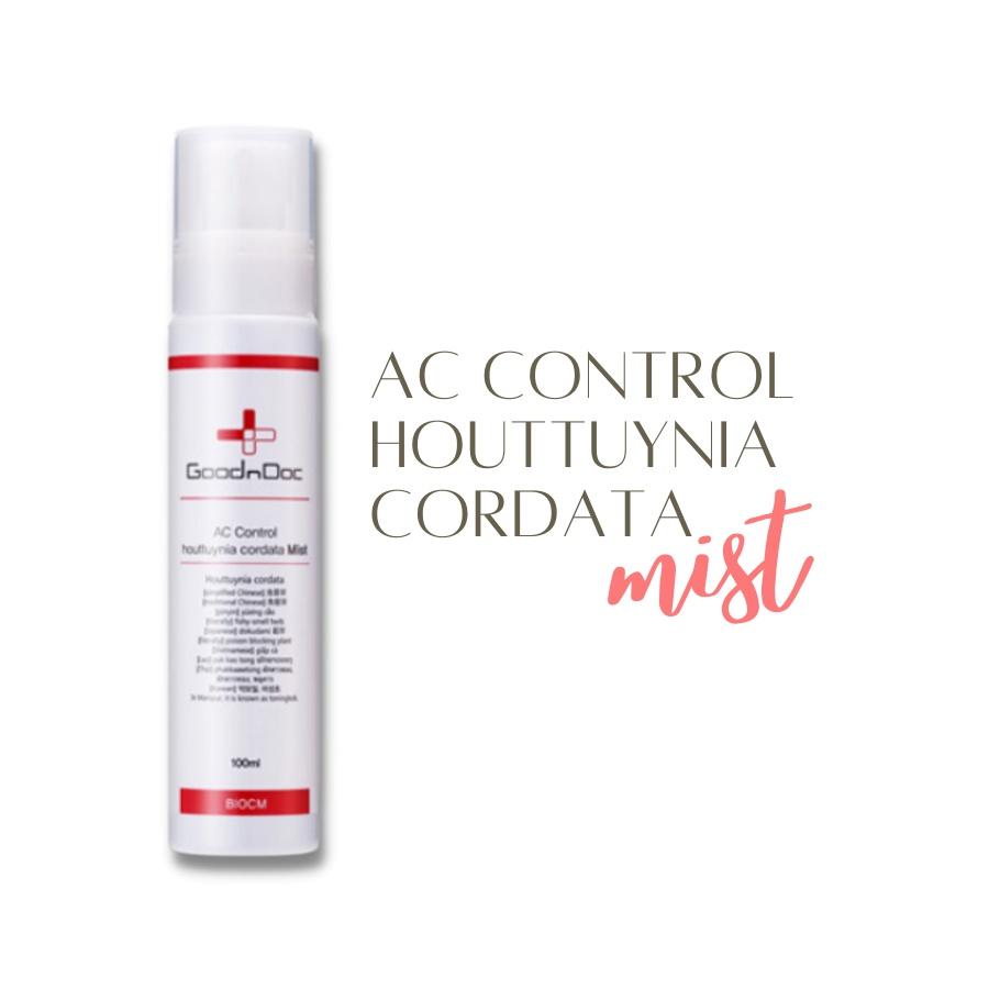 Dung Dịch Xịt Giảm Mụn AC Control Houttuynia Cordata Mist GoodnDoc 100ml