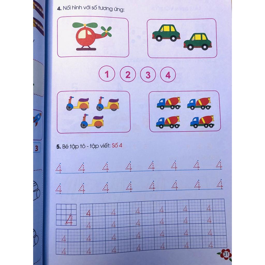Sách - Toán Tư Duy - Dành cho trẻ em 4 - 6 tuổi