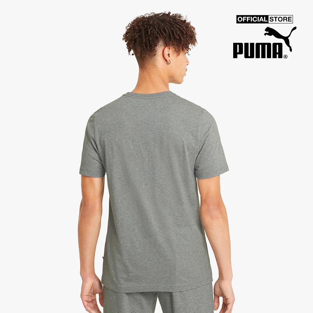 PUMA - Áo thun thể thao nam ngắn tay Essentials Small Logo Train 586668