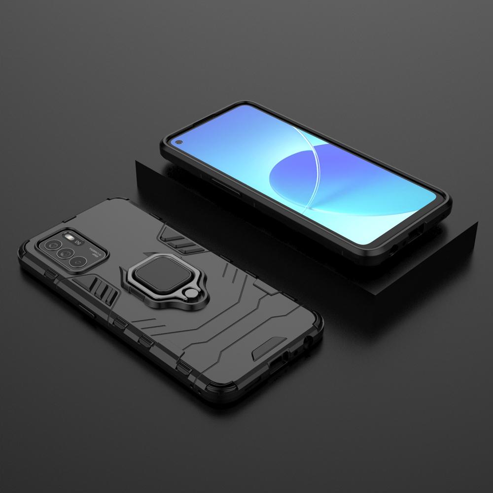 Ốp lưng dành cho Oppo Reno 6 Reno6 Z Reno6 Pro 5G chống sốc iron man kèm nhẫn iring Bảo vệ camera và chống xem video tiện lợi