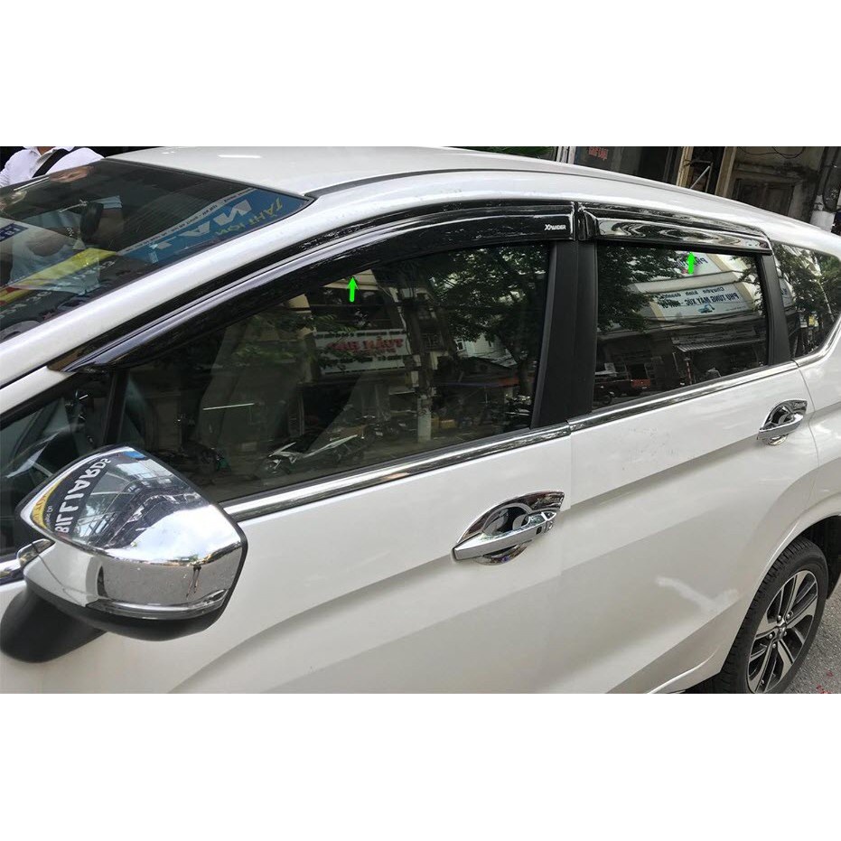 Vè Che Mưa Xe Mitsubishi Xpander, Xpander Cross 2018- 2021, 2022 nhựa đen dày