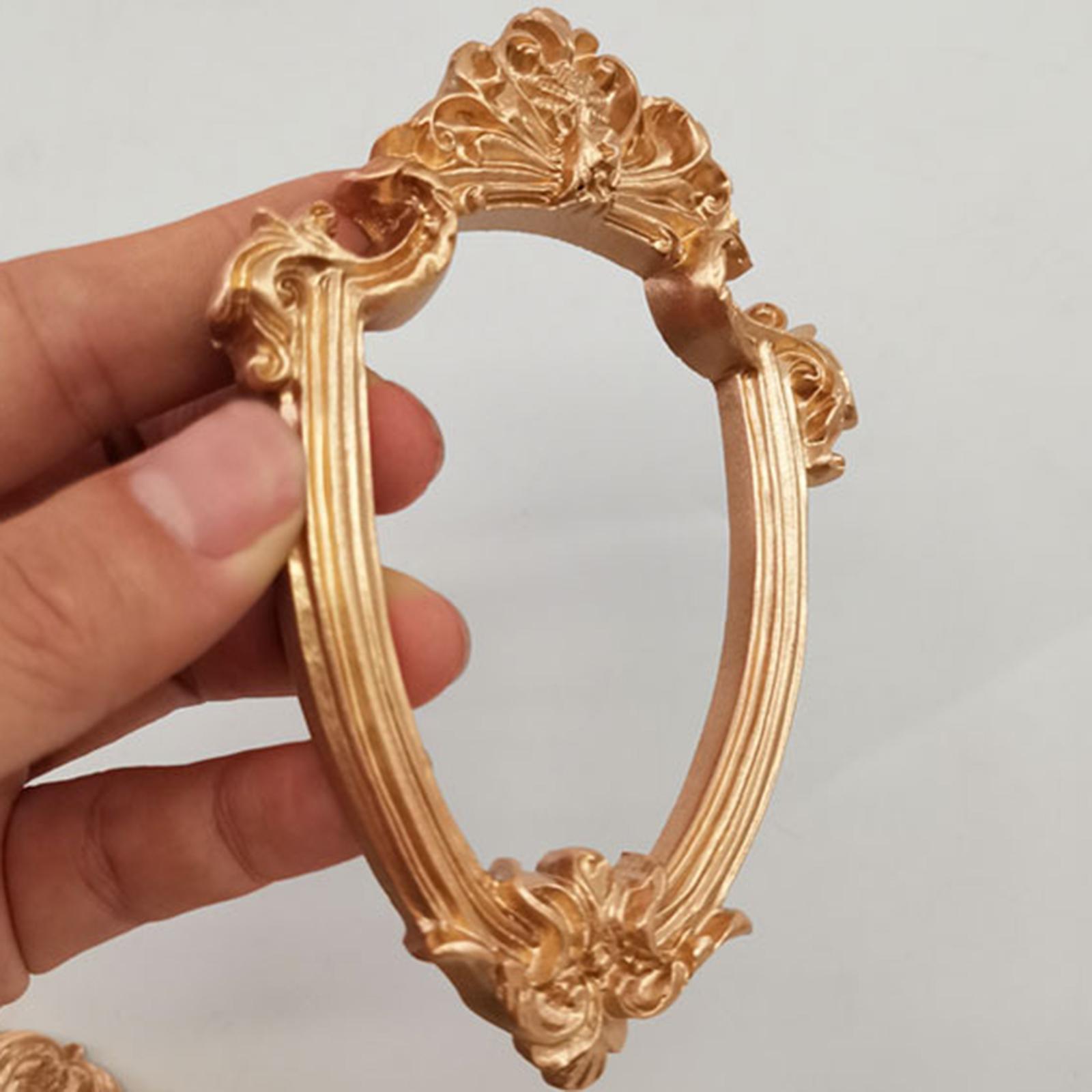2xAntique Picture Frame Pictures Holder for Christmas Hallway Decor 8.5x12CM