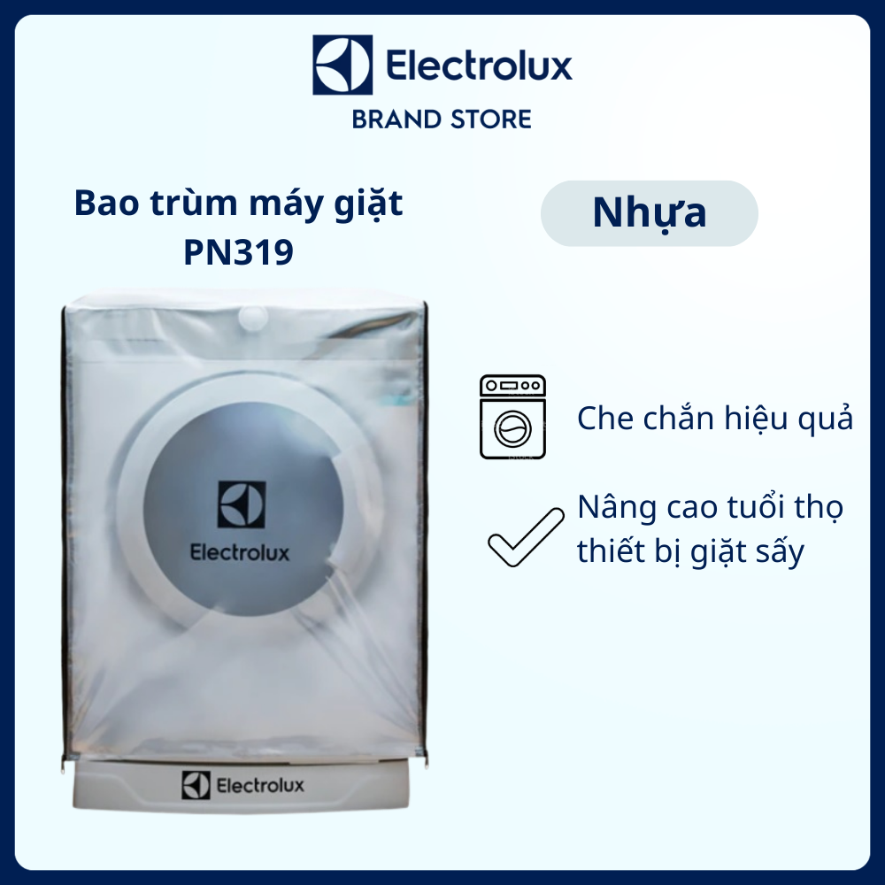 Bao trùm máy giặt sấy Electrolux PN319 nâng cao tuổi thọ thiết bị giặt sấy [Hàng chính hãng]