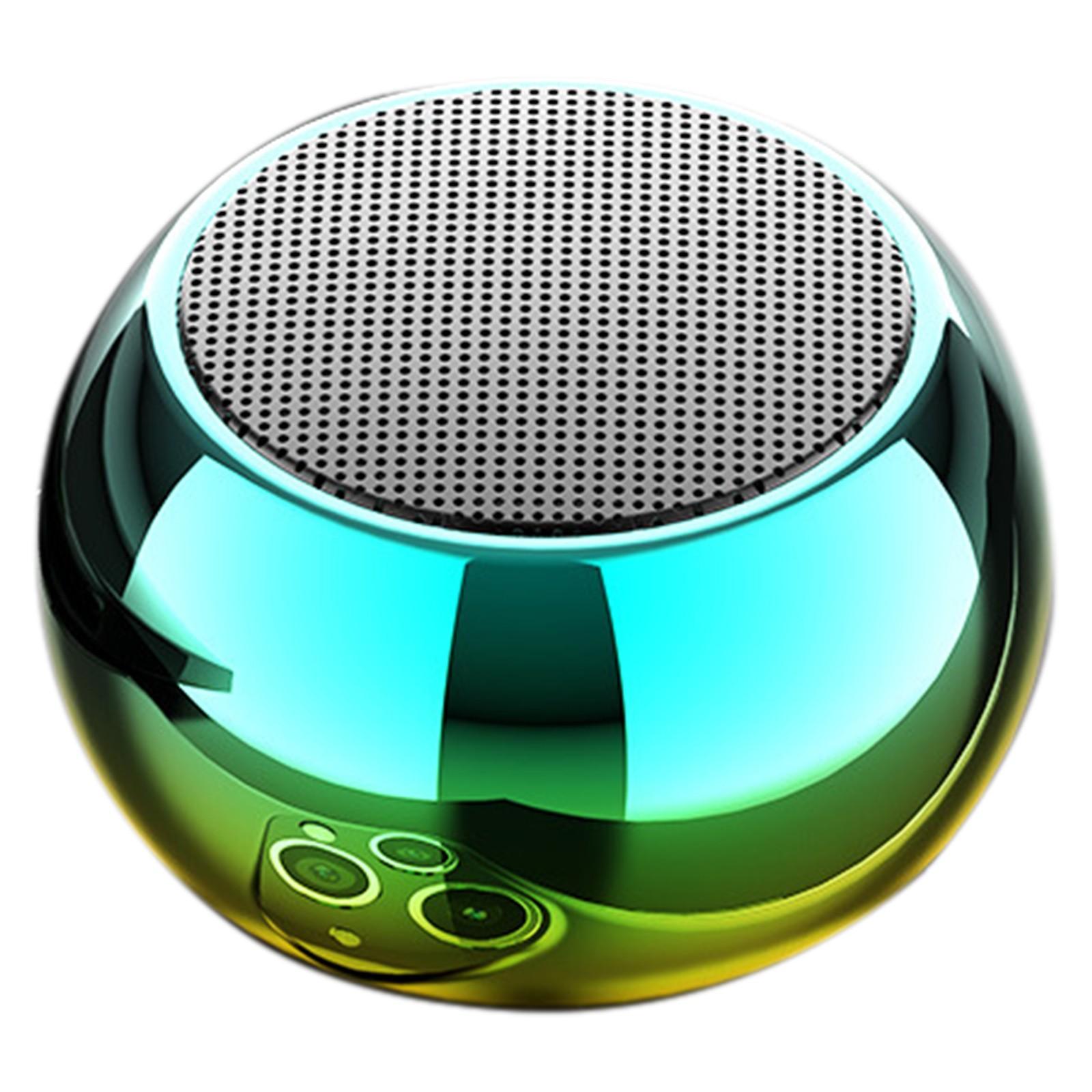 Miễn phí Vận Chuyển M3 Mạ Điện Mini Di Động Dòng T-ws Thép Nhỏ C-annon Loa Bluetooth Không Dây Di Động Không Dây Màu sắc: Tím