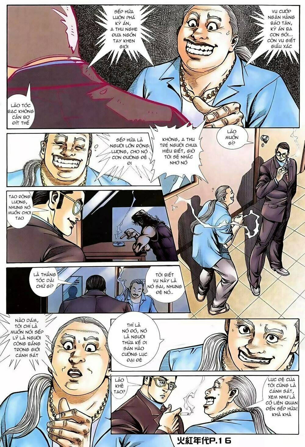 hỏa hồng niên đại hắc cốt đường chapter 123 12