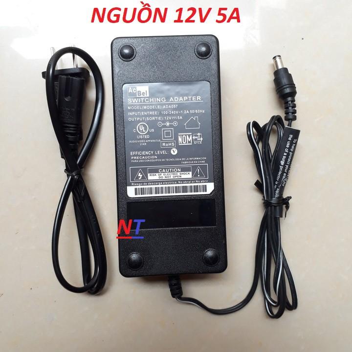 DMST Nguồn 12V 5A Jack DC 5.5mm x 2.5mm