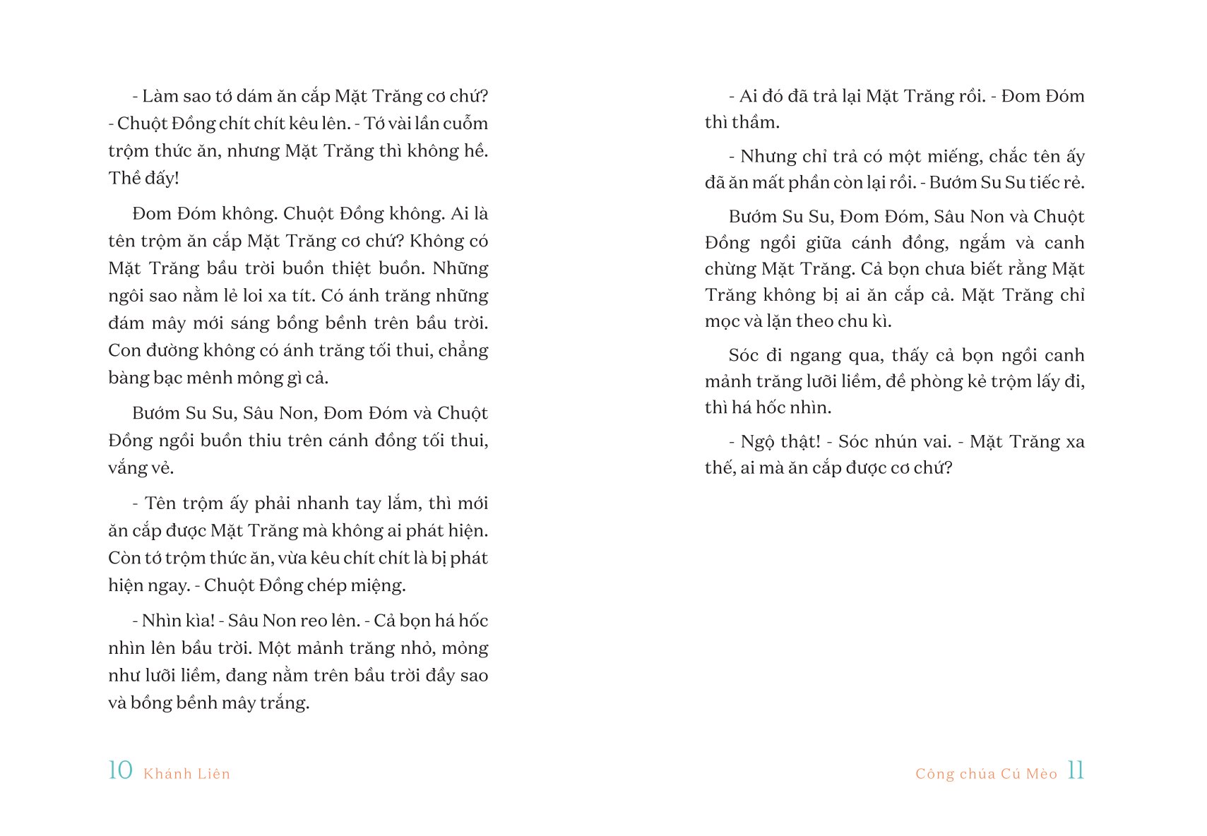 Công Chúa Cú Mèo (Tủ Sách Tuổi Thần Tiên)