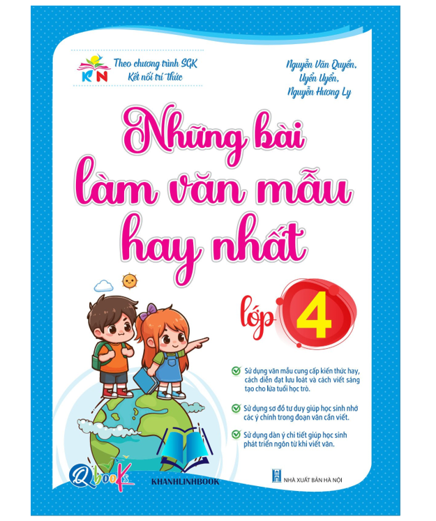 Sách - Những Bài Làm Văn Mẫu Hay Nhất Lớp 4 - Kết nối