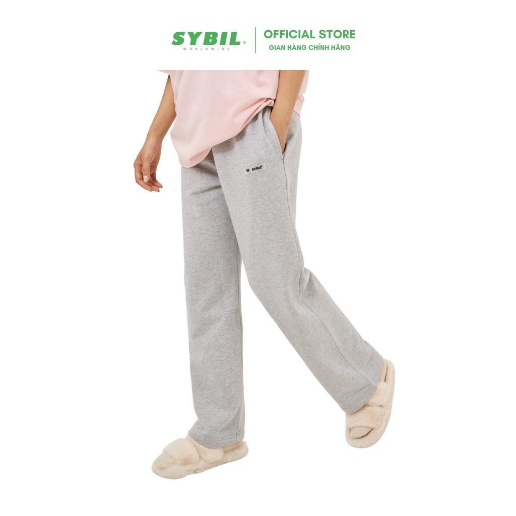 SYBIL BASIC TRACK PANTS - Quần Nỉ Da Cá dáng suông 100% Cotton Dày Dặn Form Unisex