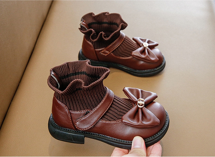 Giày búp bê cổ chun cho bé gái - Phong Cách Tiểu Thư - Mẫu mới nhất THQ74