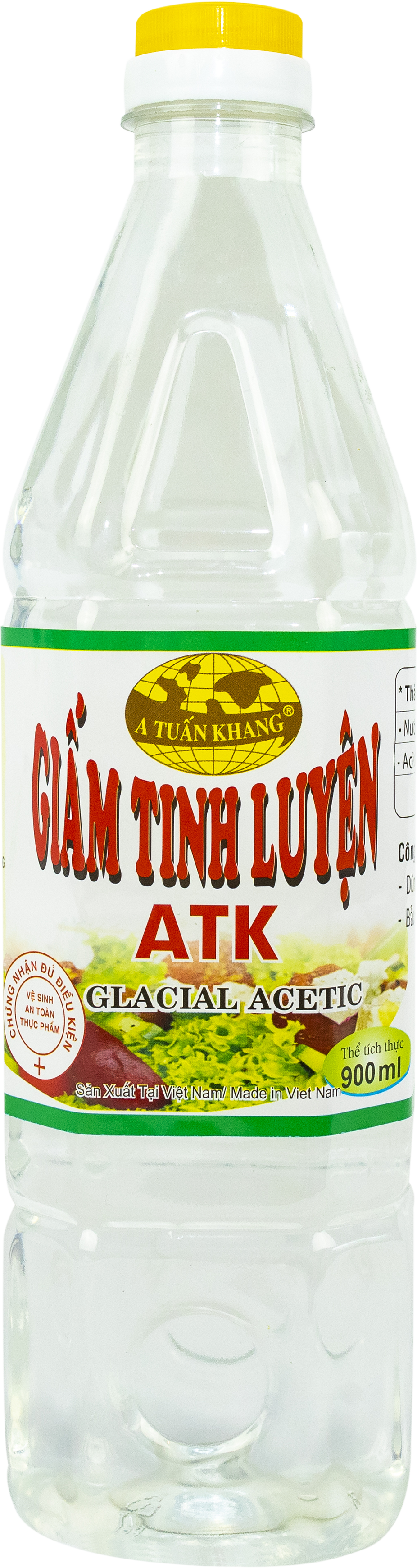 Giấm Tinh Luyện A Tuấn Khang (900ml)