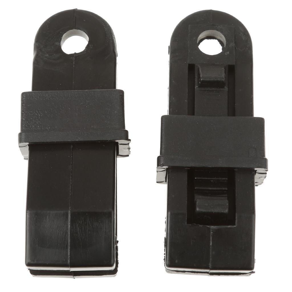 8pcs Camping Awning Clamp Set Plastic Tarp