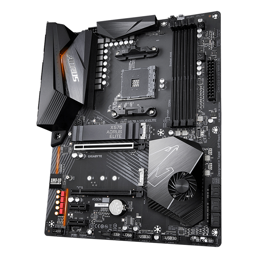 Bo mạch chủ Mainboard GIGABYTE X570 AORUS ELITE (AM4) - Hàng Chính Hãng