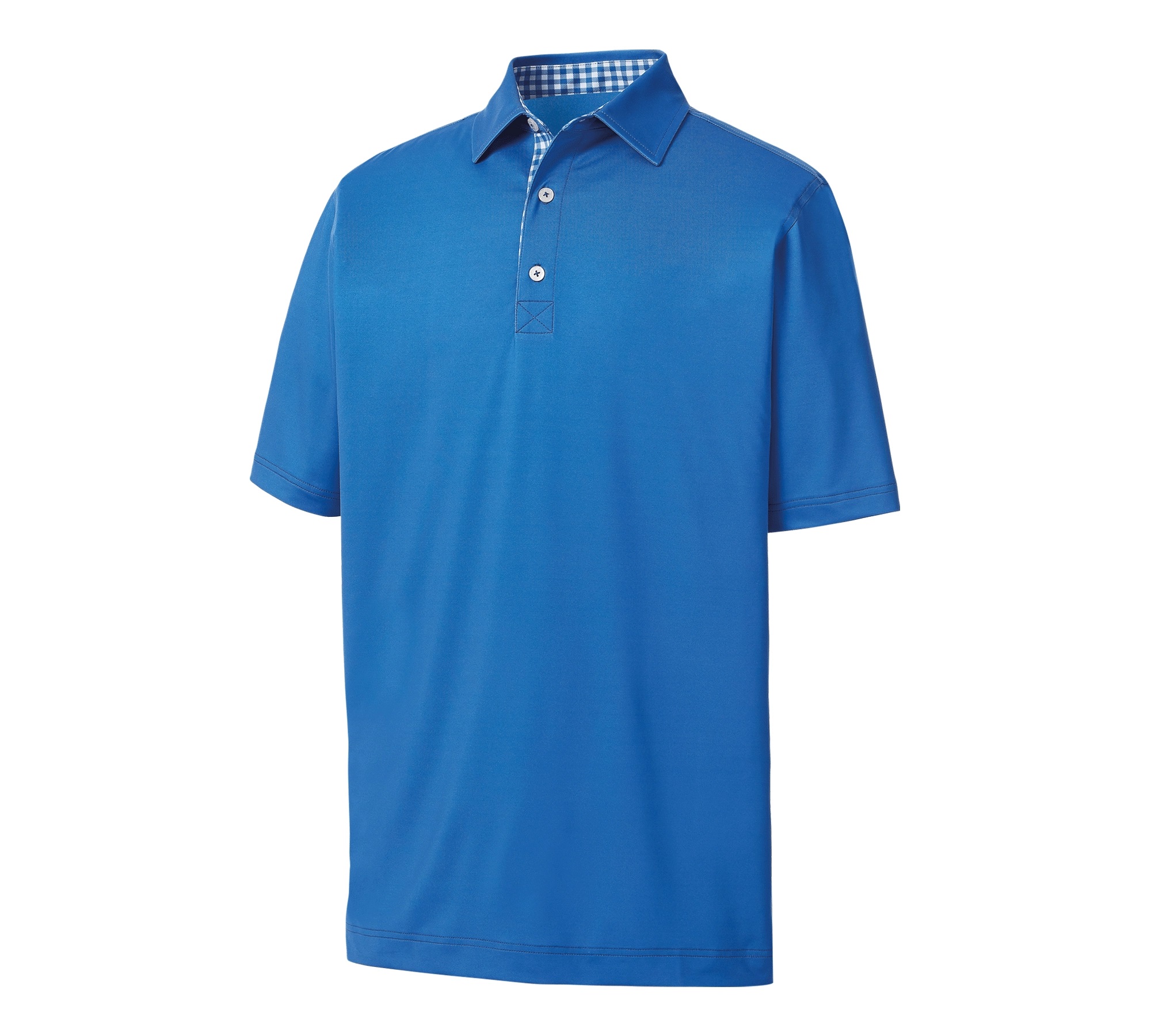 Áo Polo Golf Nam FJ Solid Lisle Gingham Trim-86420