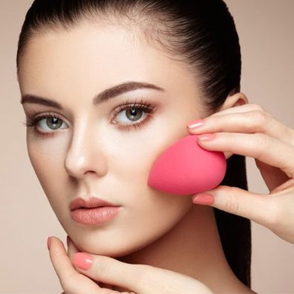 Bông Mút Tán Nền Trang Điểm Hình Giọt Nước, Chức Năng Đánh Nền Makeup Căng Mịn, Đều Màu Ở Các Khu Vực Khác Nhau Trên Khuôn Mặt, Giữ Vẻ Tự Nhiên, Chất Mút Mềm, Phù Hợp Mọi Loại Da, Không Gây Khó Chịu Cho Người Dùng, Không Bị Thấm Nhiều, Tiết Kiệm Và Tiện D