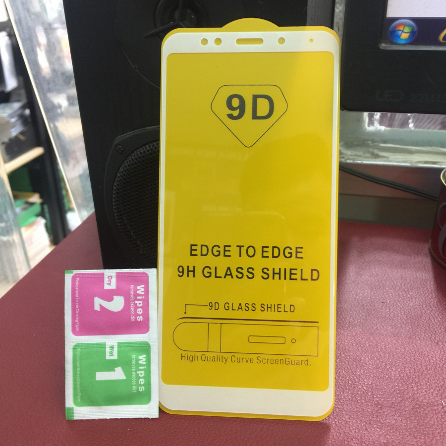 Kính Cường Lực 9D Full Màn Hình Dành Cho Xiaomi Redmi 5 Plus