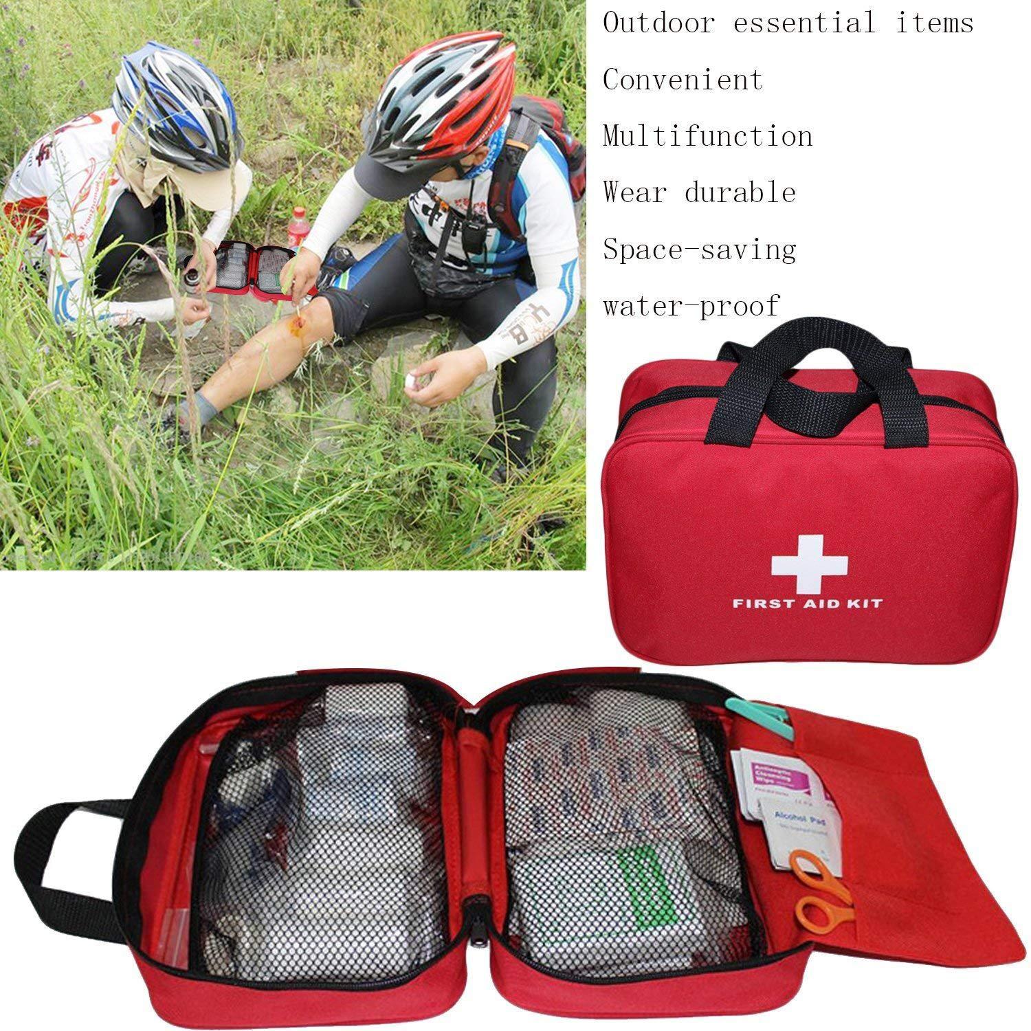 Sơ cứu trống rỗng trong túi sơ cứu nylon, nhỏ gọn và nhẹ cho trường hợp khẩn cấp tại phòng văn phòng tại nhà đi xe đạp