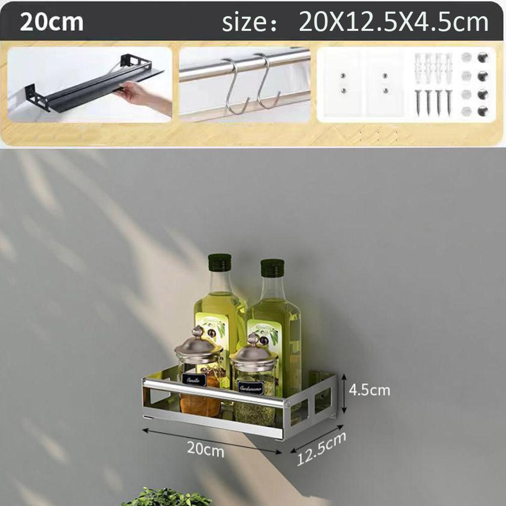 Nhà Bếp Nhà Tổ Chức Giá Treo Tường Treo Tường Giá Đựng Đồ Lọ Gia Vị Tủ Kệ Nhà Bếp Tiện Ích Dụng Nhà Tắm Giá