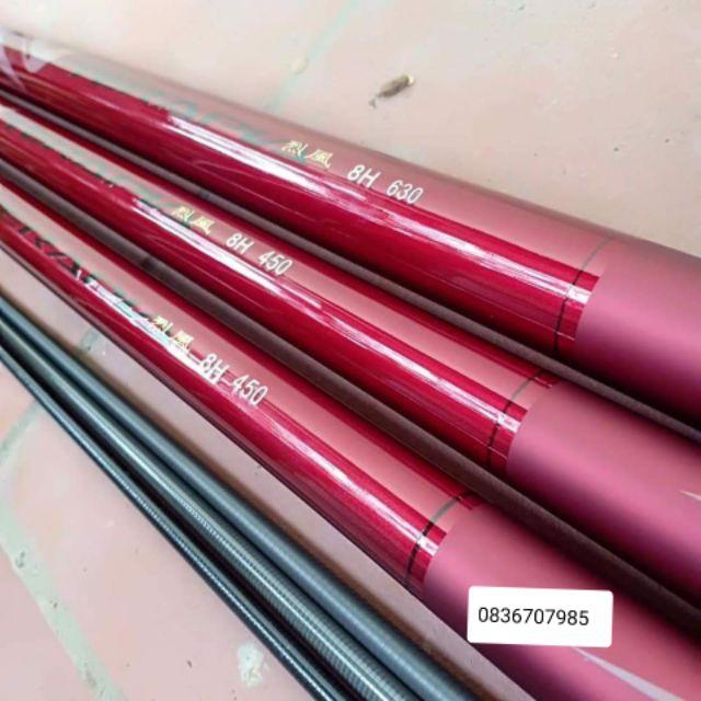 Cần tay Daiwa 8H 4m5, 5m4, 6m3 tải cá lớn hàng chuẩn 23