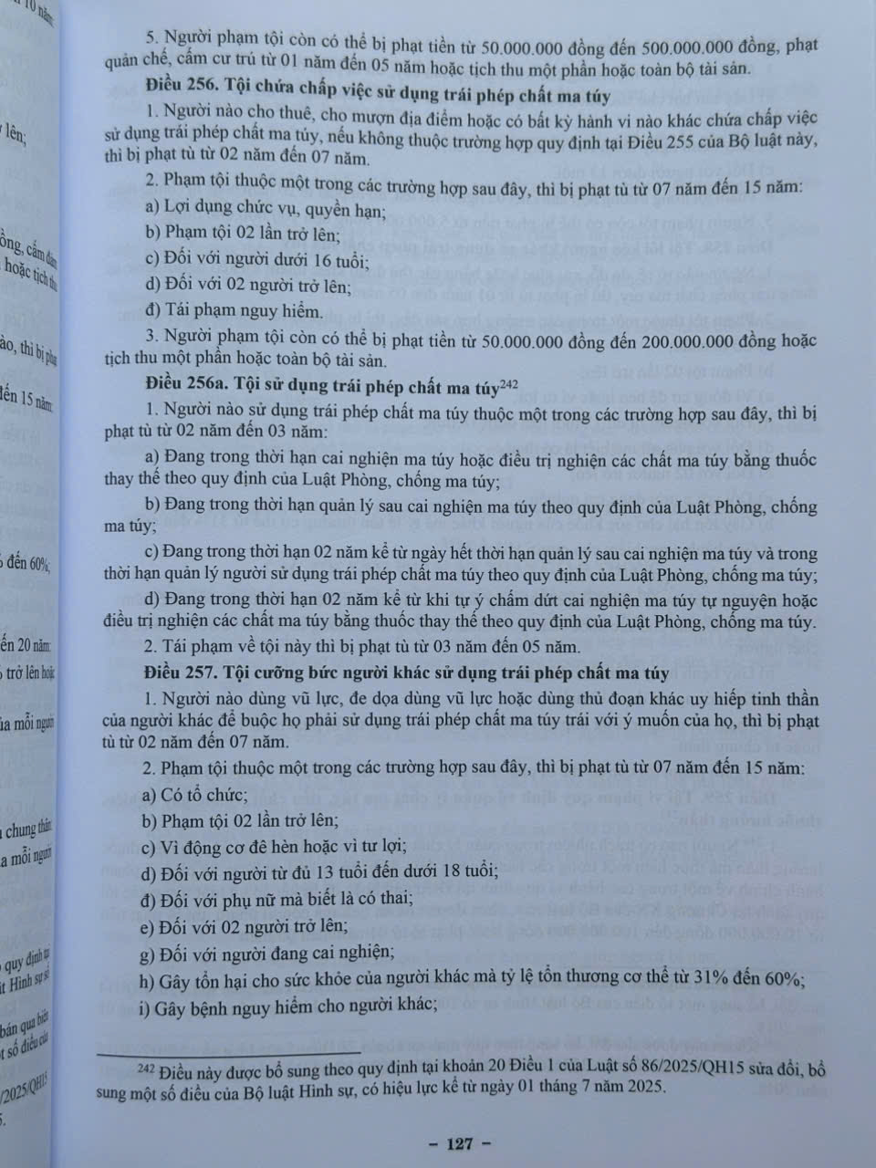 Sách Bộ Luật Hình Sự, Bộ Luật Tố Tụng Hình Sự sửa đổi, bổ sung năm 2025 - V2621Q
