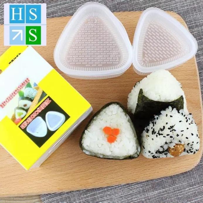 SET 07 Khuôn cơm BENTO ép tạo hình cơm nắm Sushi Origini mẫu đẹp nhựa nguyên sinh an toàn thực phẩm cho bé