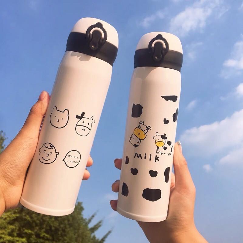 Bình nước giữ nhiệt bò sữa 500ml