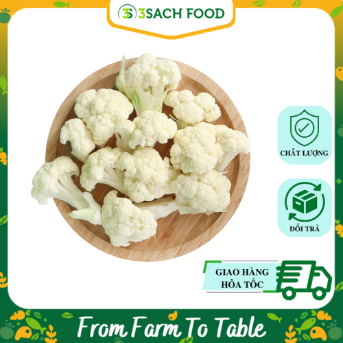 Bông Cải Trắng Cắt Sẵn - Khay 300gr
