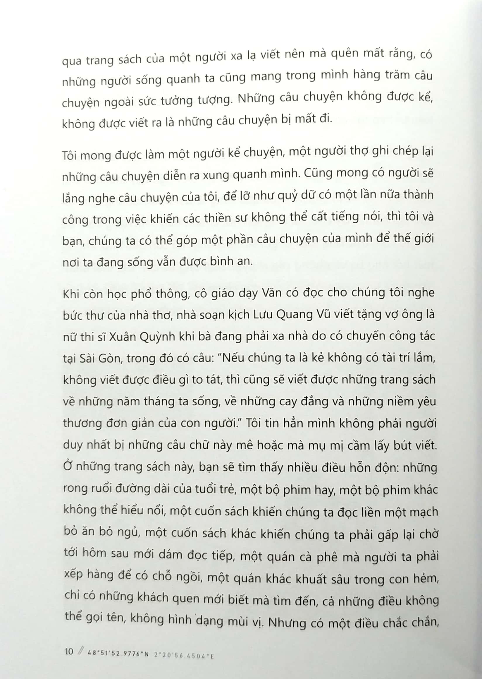 Những Tọa Độ Song Song (Tặng Kèm Postcard)