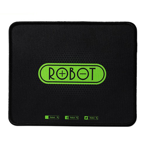 Tấm Lót Chuột Kiểu Dáng Gaming ROBOT RP01 Black - HÀNG CHÍNH HÃNG