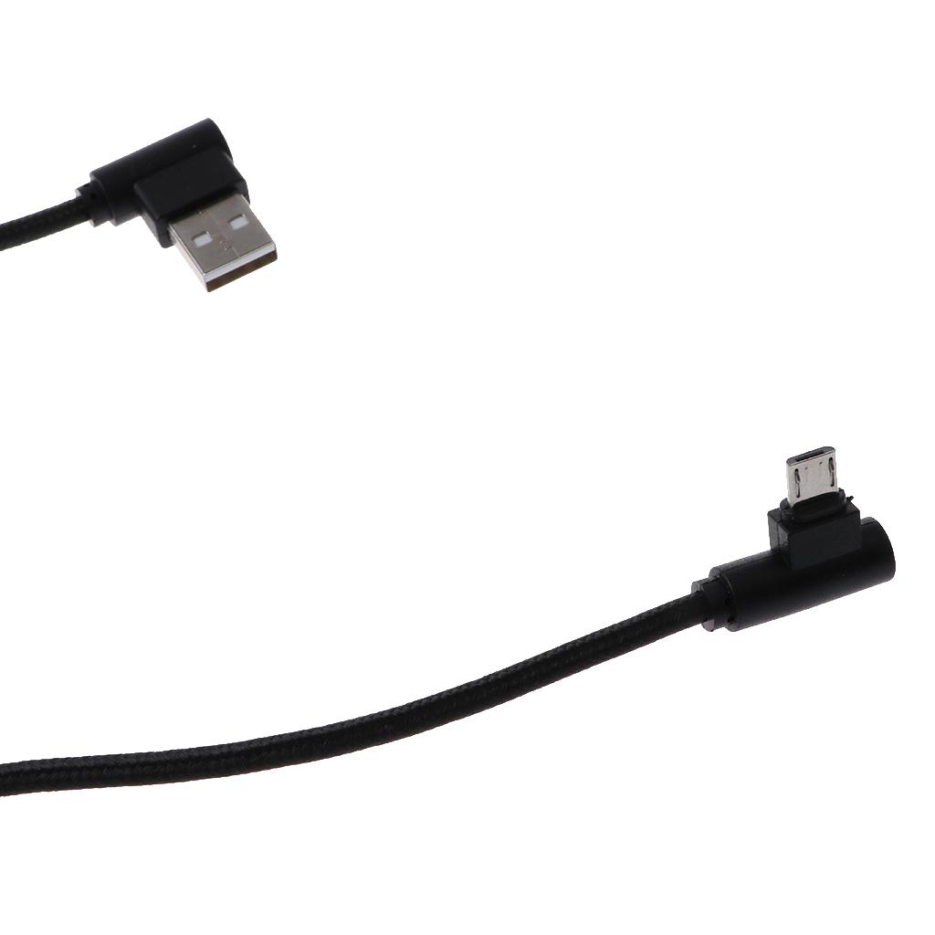 Micro USB Cable, Micro USB to USB 2.0 Cable Nylon Braided Sync and Fast Charging Cable for Samsung, Android Smartphones, Galaxy S7 Edge, Moto, PS4