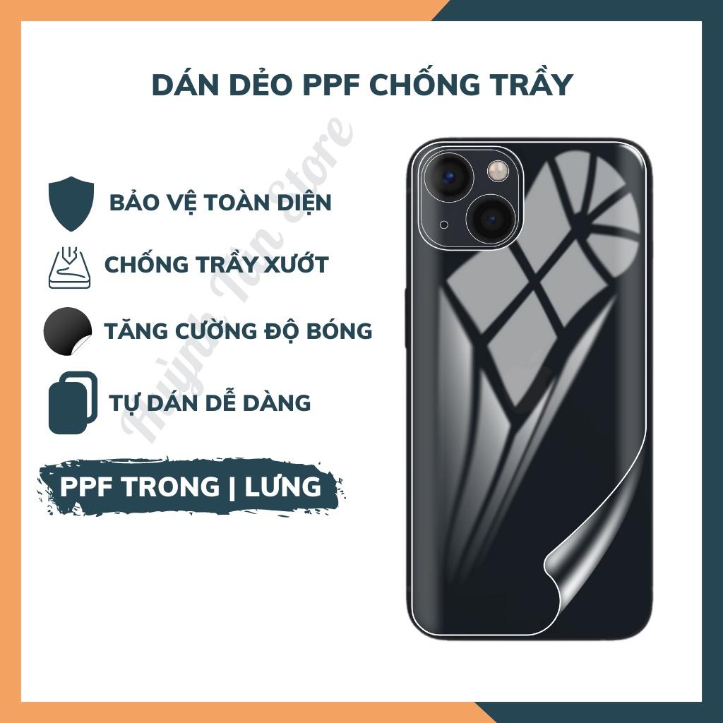 Dán dẻo PPF Ip 13 trong suốt hoặc nhám , chống trầy xướt, giữ nguyên vẻ đẹp ban đầu