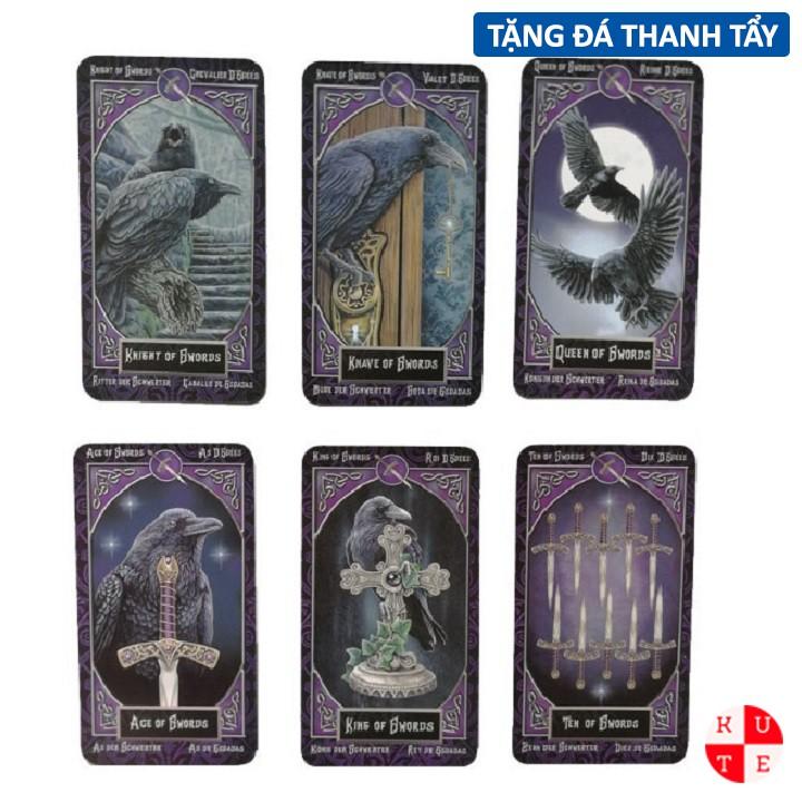 Bài Tarot Familiars 78 Lá Bài Tặng File Tiếng Anh Và Đá Thanh Tẩy