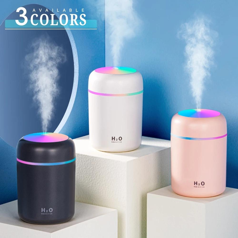 Mini Siêu Âm Thanh Máy Tạo Độ Ẩm Không Khí Mềm Mại USB Máy Khuếch Tán Tinh Dầu Nhà Hơi Xe Máy Lọc