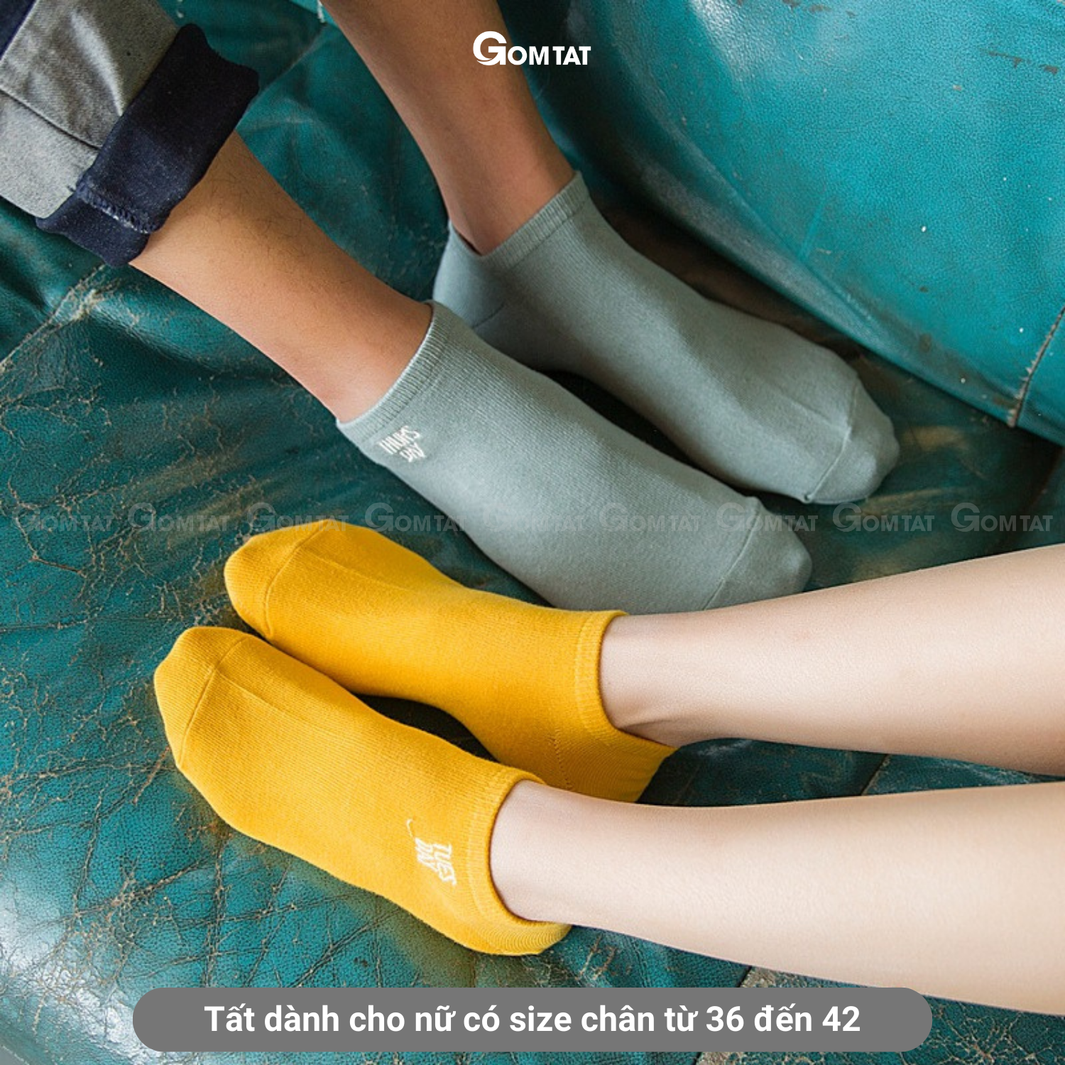 Set 7 đôi Vớ cổ ngắn nữ chất liệu cotton cao cấp, tất nữ cổ thấp 7 đôi sử dụng 7 ngày - VOTUAN-NU02