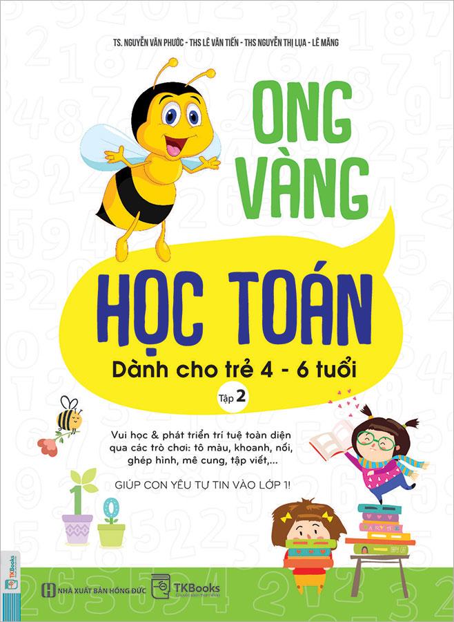 Sách Ong Vàng Học Toán Dành Cho Trẻ 4-6 Tuổi