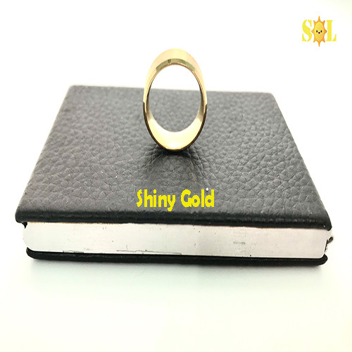 Nhẫn Gold Classic - Thép Titanium Gold 10k - Form Classic cổ điển sang trọng