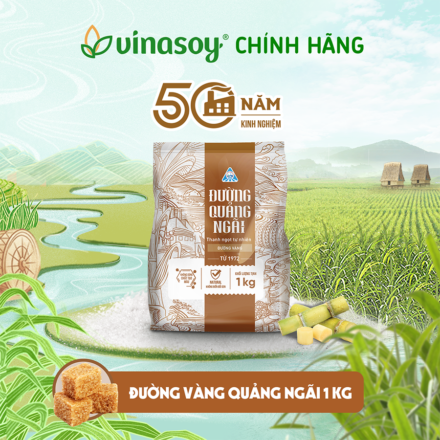 Đường vàng Đường Quảng Ngãi 1kg