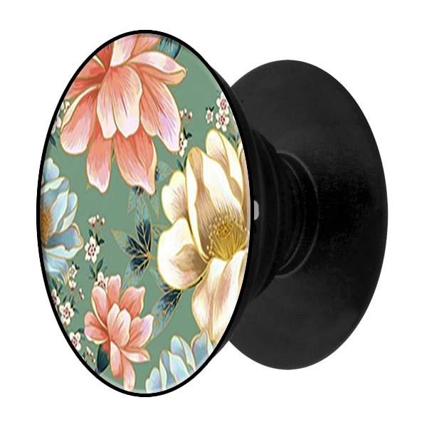 Popsocket in hình dành cho điện thoại mẫu Hoa Xanh Hồng Vàng