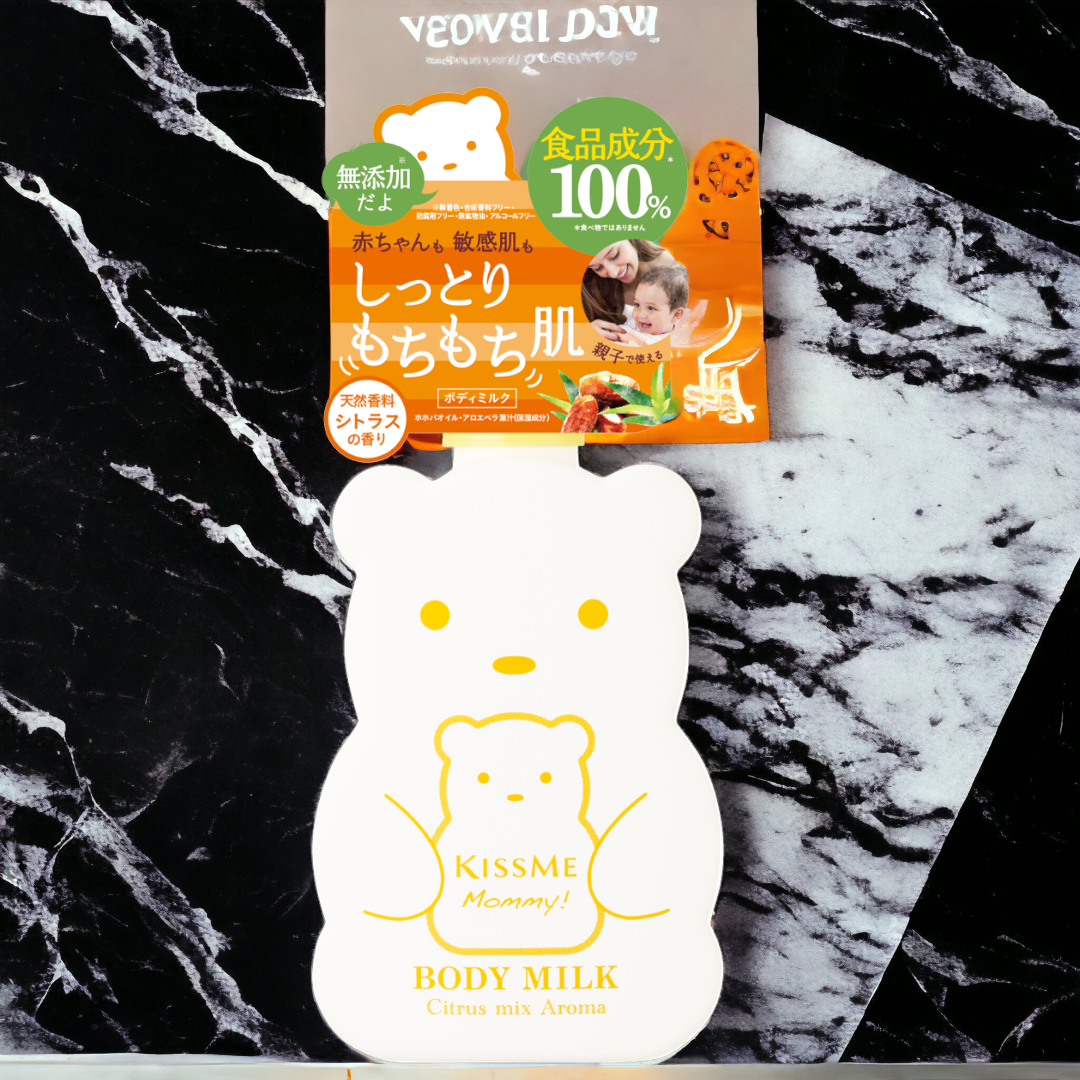 Sữa Dưỡng Thể Cấp Ẩm Dành Cho Bé Từ 6 Tháng Tuổi Và Làn Da Nhạy Cảm Kissme Mommy Body Milk