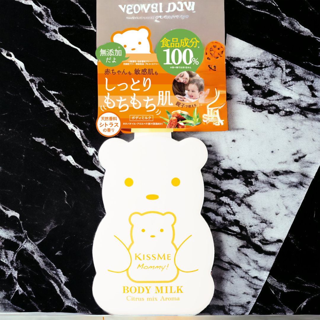 Sữa Dưỡng Thể Cấp Ẩm Dành Cho Bé Từ 6 Tháng Tuổi Và Làn Da Nhạy Cảm Kissme Mommy Body Milk (200G)