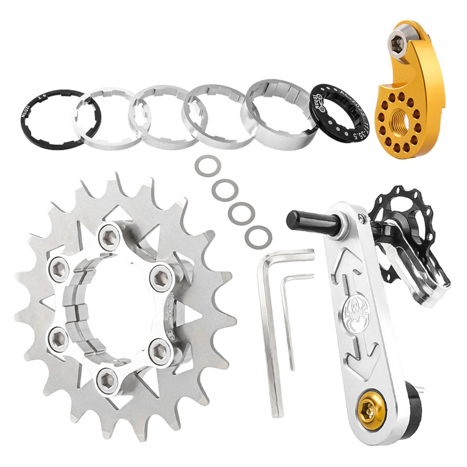 Bike Single Speed Conversion Wrench Aluminum Alloy Single Speed Cassette