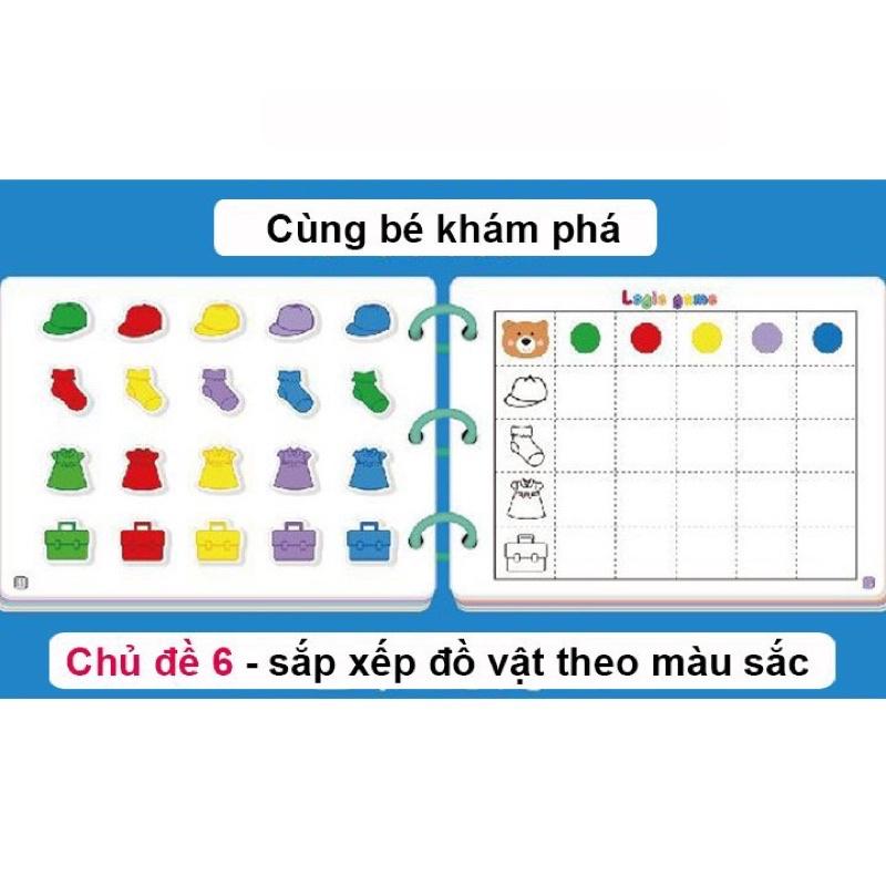 Bộ sách bóc dán tương tác 17 chủ đề