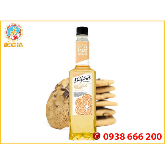 Siro DAVINCI Bánh Quy Bơ 750ml