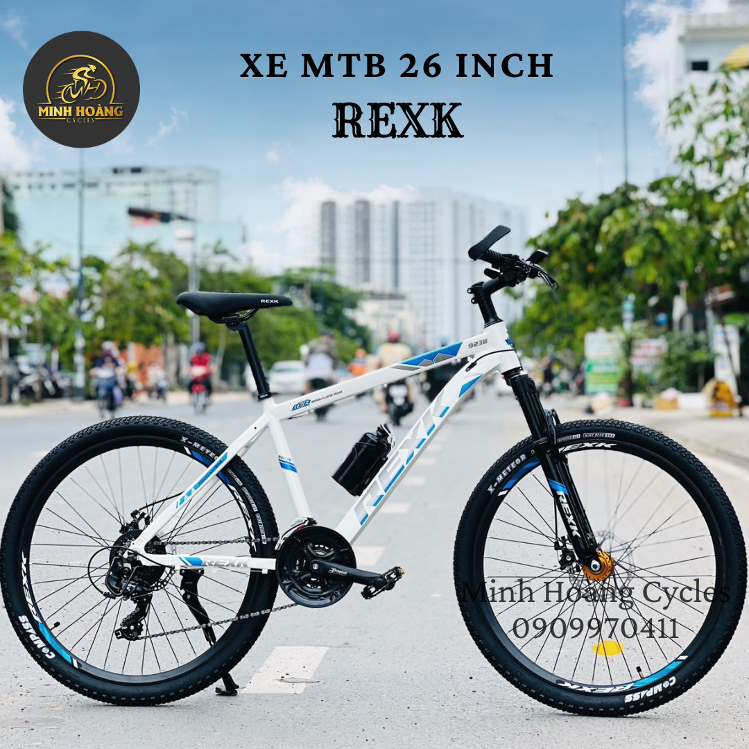 XE ĐẠP THỂ THAO MTB REXX 26IN