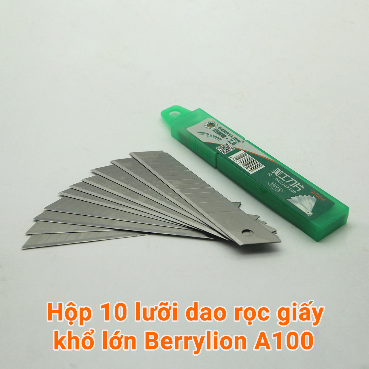 Bộ 5 Hộp dao rọc giấy khổ lớn Berrylion A100M