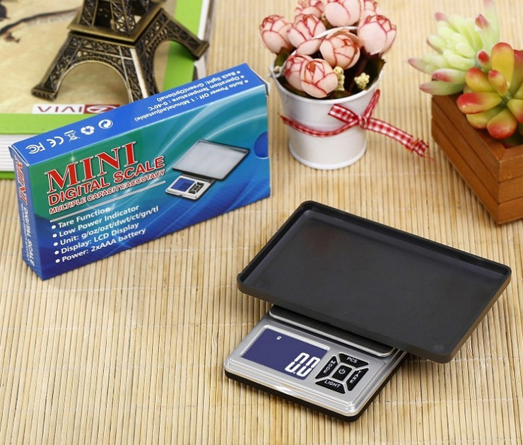 Cân điện tử gia vị nhà bếp mini 200g/0.01g để bàn, có đèn nền, độ chính xác cao Z01
